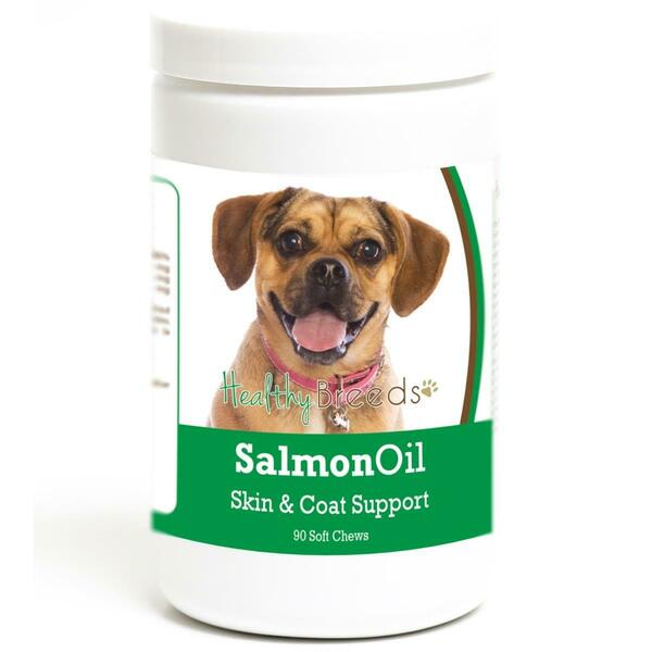 Healthy Breeds Puggle Salmon Oil Soft Chews, 90PK 192959017600